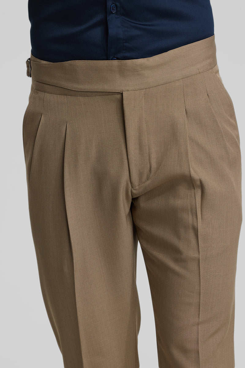 Brown Gurkha Trousers